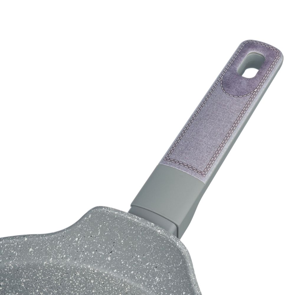 СКОВОРОДА БЛИННАЯ С АНТИПРИГАРНЫМ ПОКРЫТИЕМ PFLUON MARBLE, 22*4,3 СМ