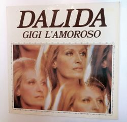 Винтажная виниловая пластинка LP Dalida Gigi Lamoroso (Belgium 1974)