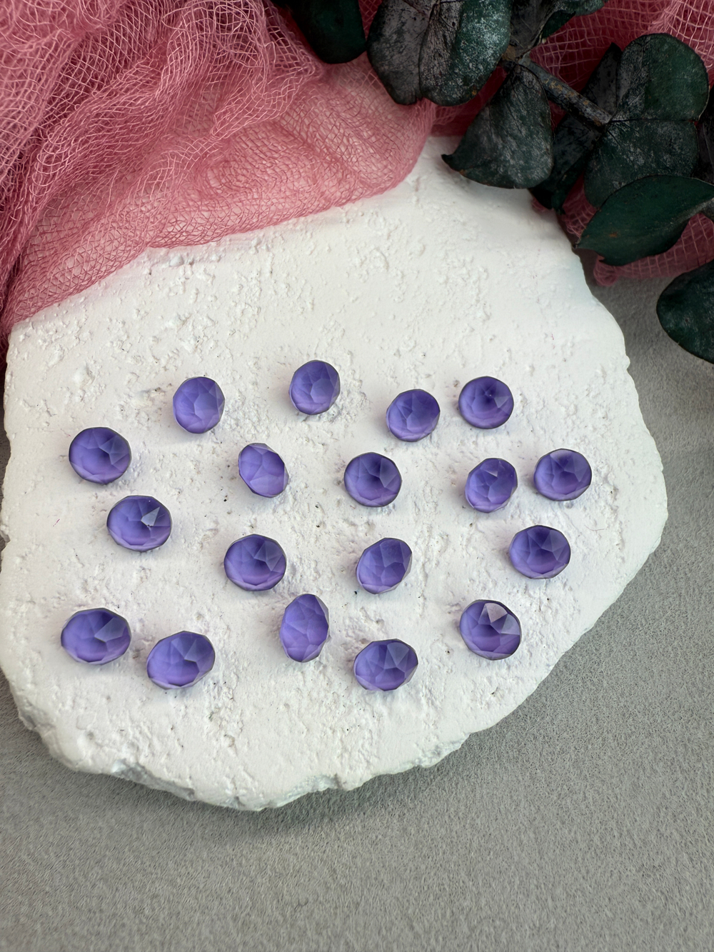 Шатон Chatone 8 мм (ss39), Lacquer Tanzanite