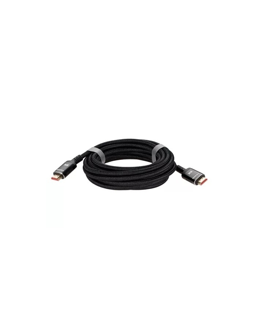 Кабель VCOM ACG859B-5.0 Кабель интерфейсный HDMI-HDMI 19M / M,ver. 2.1 8KX60Hz (Econom) оплетка 5m iOpen
