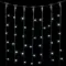 Светодиодный занавес 1*9 м., 900 белых LED ламп, черный провод ПВХ, LTC (PCL901-11-2W)
