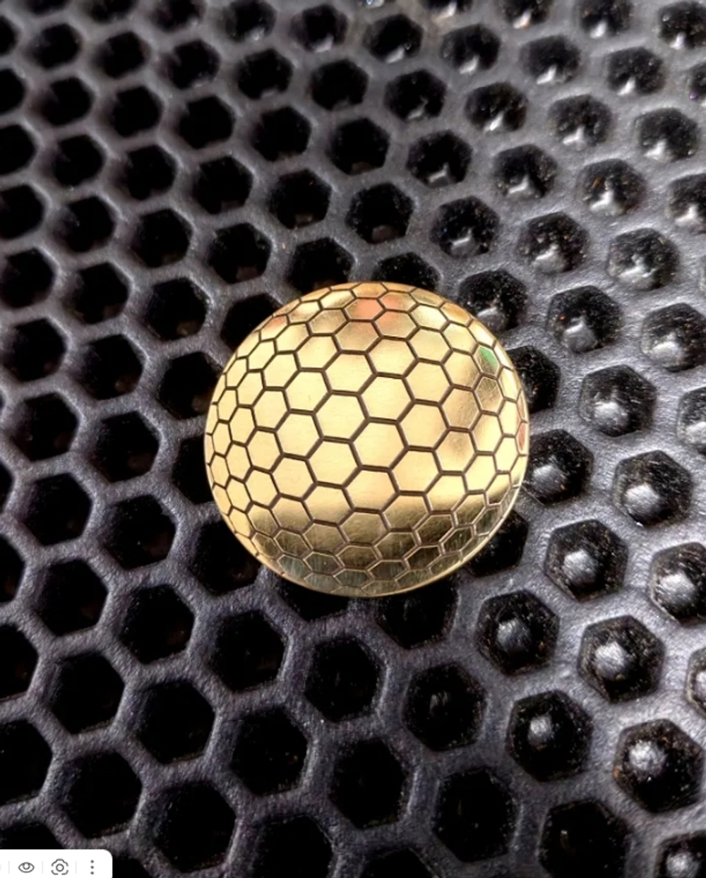 Латунная Монета edc Жетон Гексы