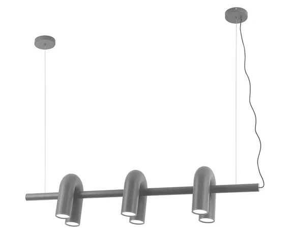 08465-3A,16 Подвес Канти серый Led 36W