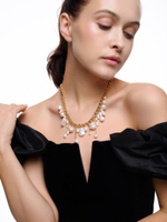Колье "Pearl cluster" Gold