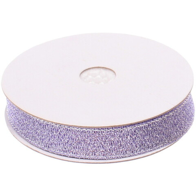 Лента для декорирования «Блеск» 1,2 см, 2,7 м, Синий