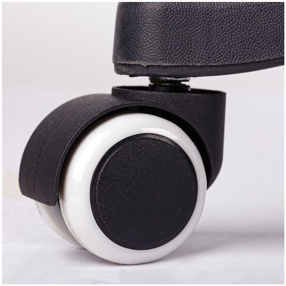 Кресло оператора OfficeSpace SP-M96, ткань, спинка сетка оранж/сиденье TW черная, механизм качания