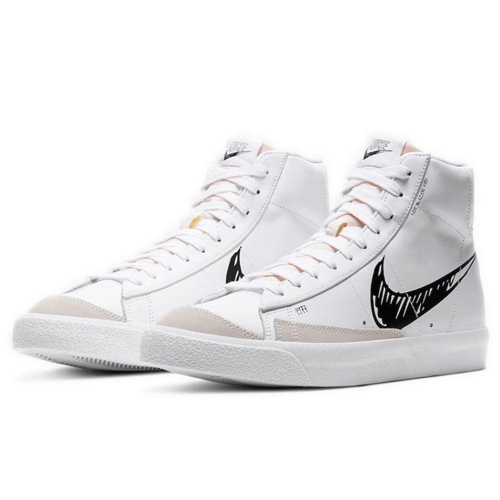 Кроссовки Nike  Blazer Mid 77 Sketch - Black