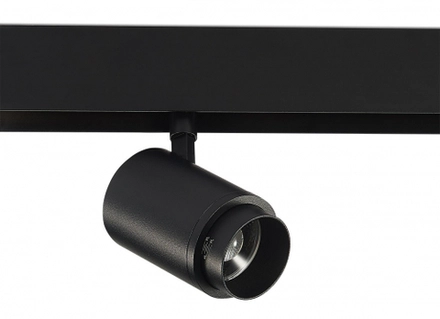 Светодиодный светильник Pratica для SPACE Track system 15Вт,  D60xL116xH150 мм,  1288Лм,  15-60°,  3000К,  диммируемый 0-10В,  Ra>90,  черный