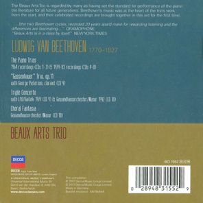 Beaux Arts Trio / Beethoven: Complete Philips Recordings (10CD)