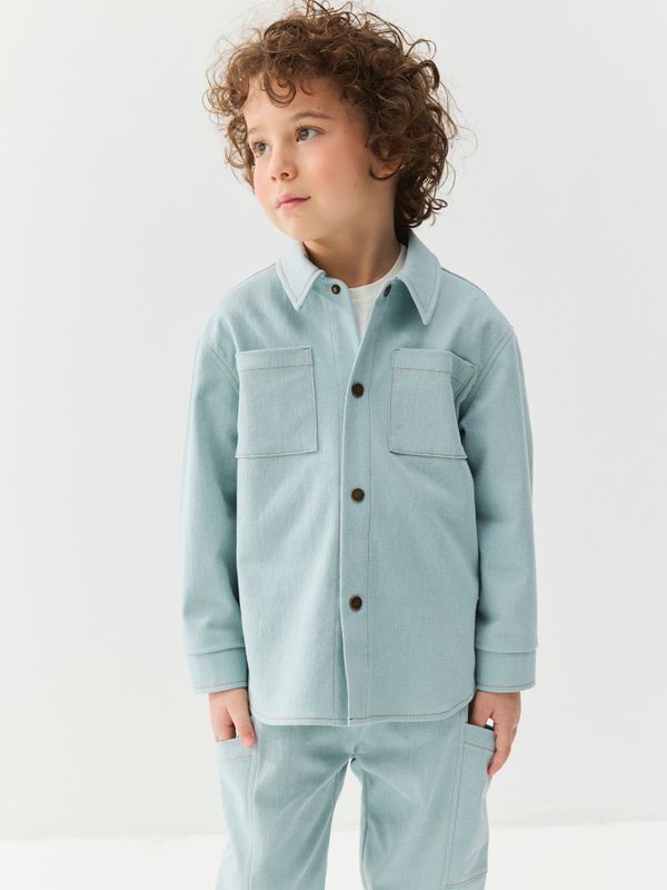 Рубашка джинсовая 