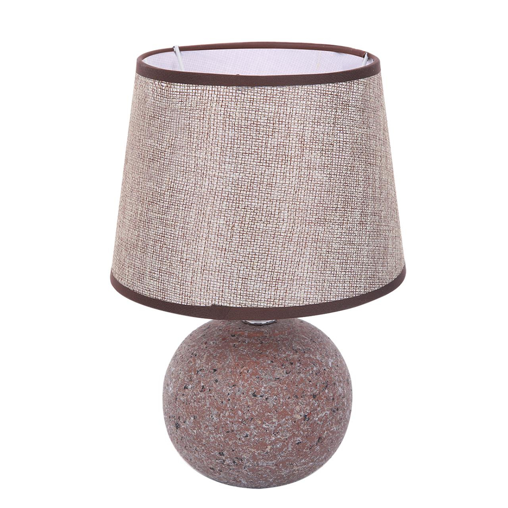 8213/1T CLASSI LN26 505 коричневый, керамика/текстиль Настольная лампа Е27 1*60W 220V TAREKA