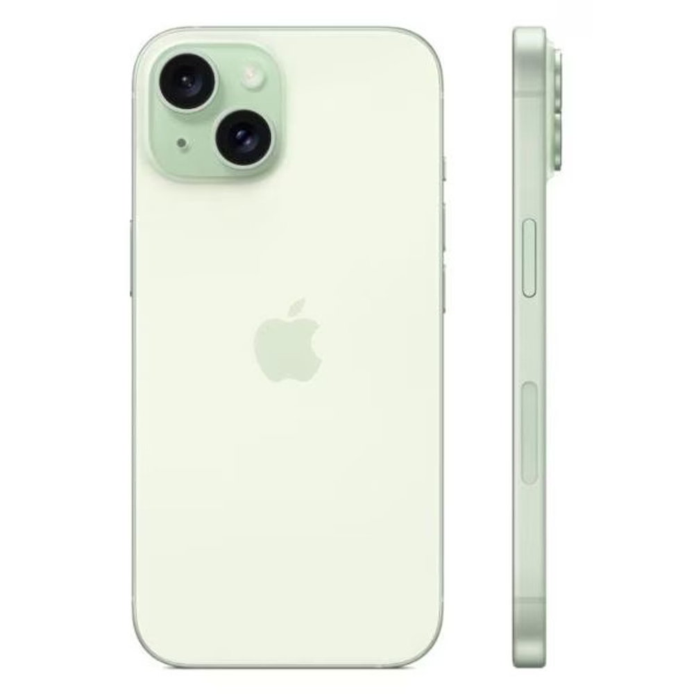 iPhone 15, зелёный