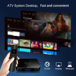 Приставка Смарт-ТВ M98Pro ATV HD 4K, Android 11,1, 2 + 16 Гб, m98pro atv 2gb16gb , Европейская