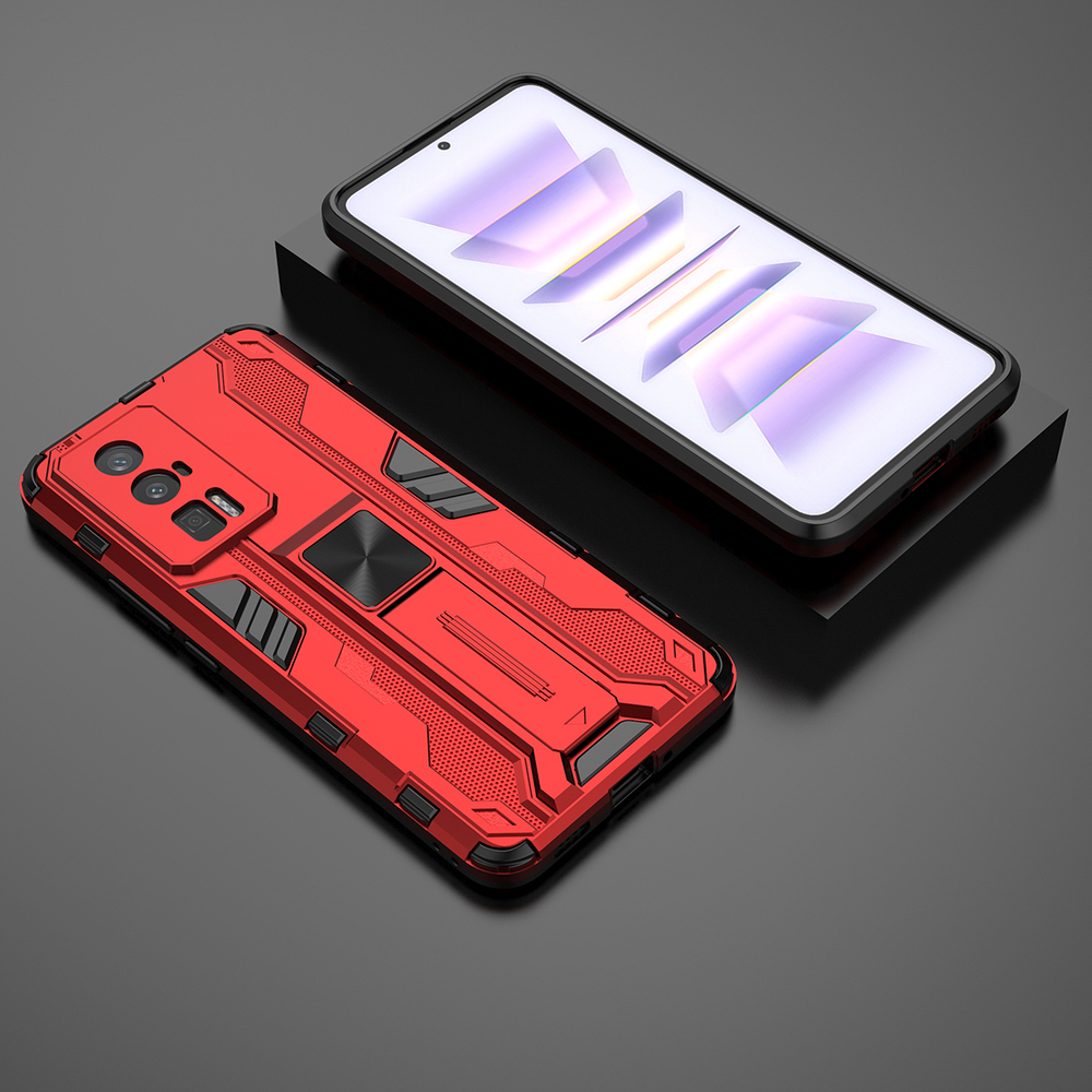 Противоударный чехол с подставкой Transformer для Poco F5 Pro