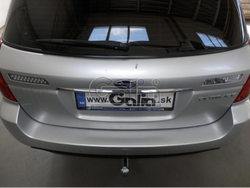 Фаркоп оцинкованный Galia S076C для Subaru Legacy WAG (BP), Subaru Outback 4WD 2004-2009(паспорт и сертификат в комплекте)(без электрики)