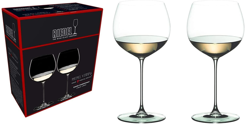 Набор из 2-х бокалов для белого вина Oaked Chardonnay Veritas 620 мл Riedel