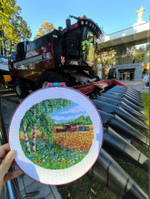 Набор для вышивания крестом Искусница "Урожай. Лето. Поле"