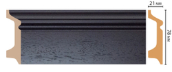 Плинтус напольный DECOMASTER D122-433ДМ (78*21*2400мм)