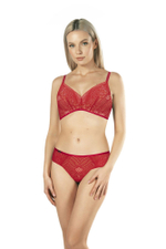 Трусики-стринги Desire из кружевного полотна (Размер: XL) (Цвет: черный)