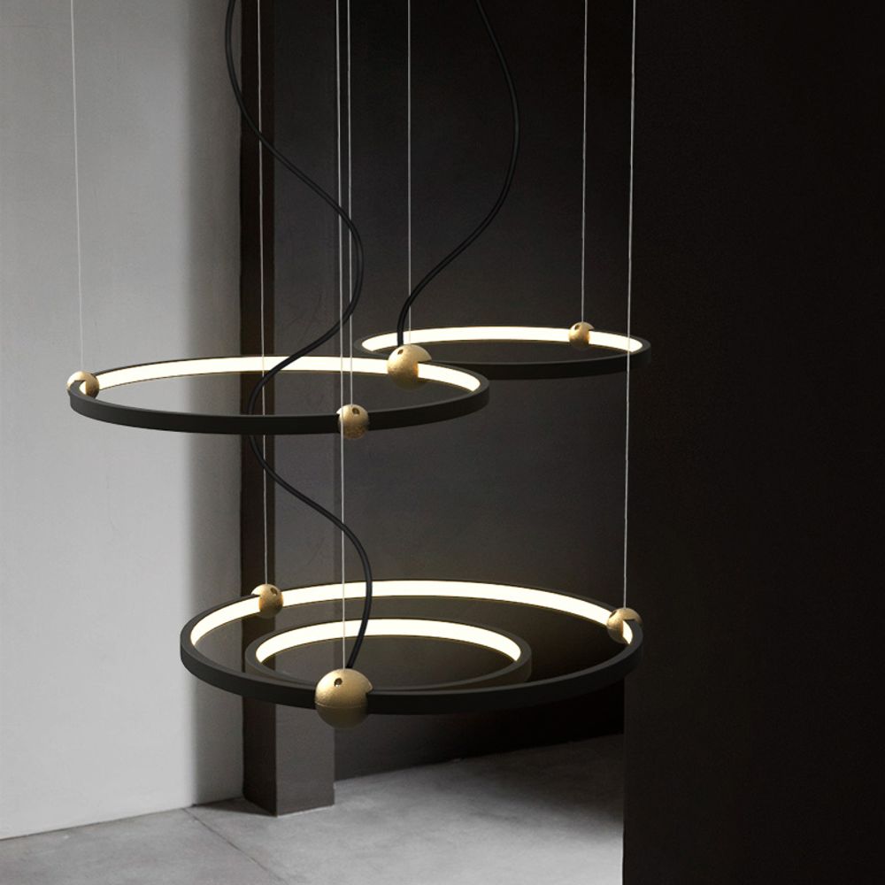 Подвесной кольцевой светильник PLANETARY D50+40