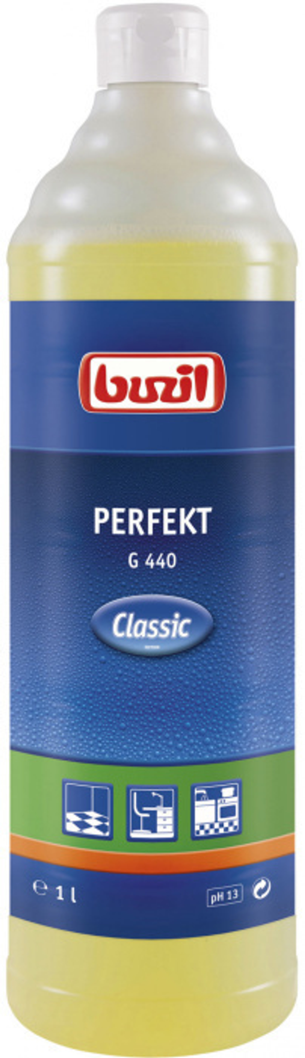 Perfekt, концентрир.сильнодействующее щелочное чист ср-во, Buzil 1 л.