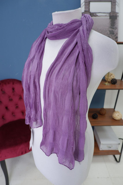 Шарф с люрексом