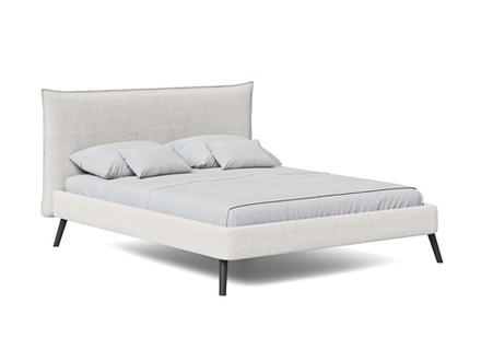 Мягкая двуспальная кровать НАДИН 2