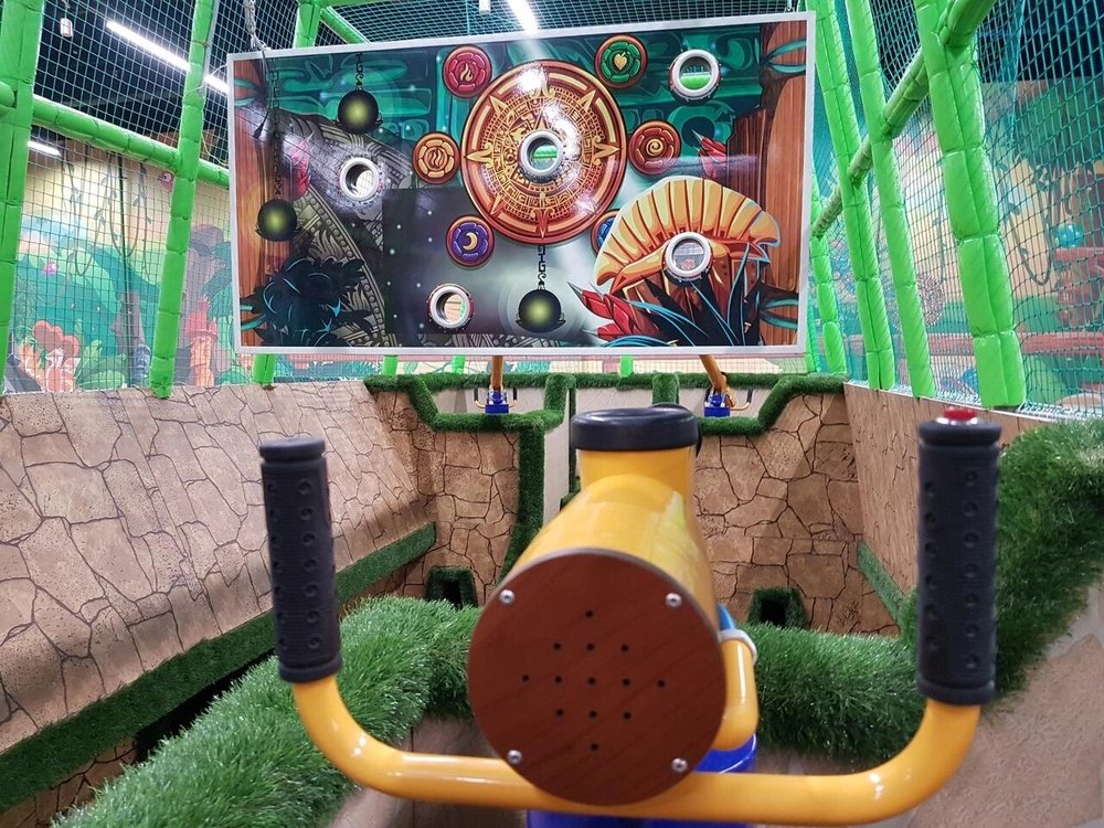 Интерактивная мишень двухсторонняя 1,2*2,4 м