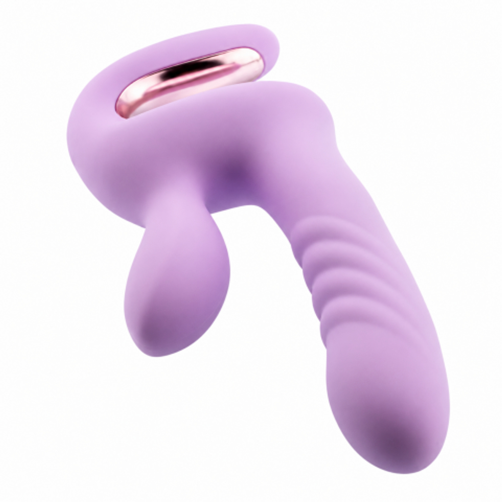 Вибратор для двойной стимуляции Magic Duet от Magic Motion сиреневый