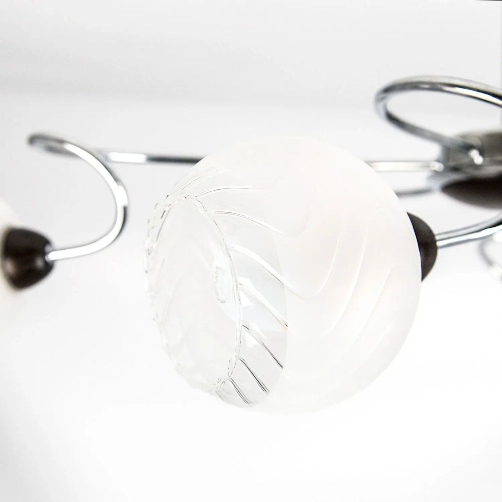 Citilux Одиссей CL130161 Люстра на штанге Венге Хром