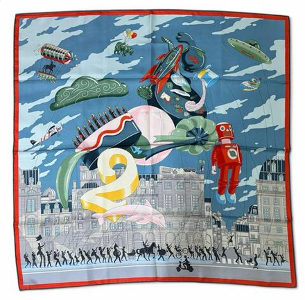 Платок Hermes 90х90 см