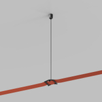 TR5517-BK Подвесное крепление гибкого трека-ремня Belty, серия Base, H200-1200мм, IP20, черный, пластик