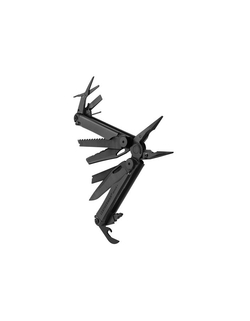 Мультитул Leatherman Wave Plus Black, 18 функций, черный, нейлоновый чехол