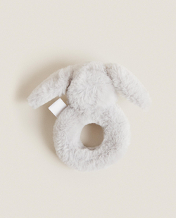 Погремушка детская Zara Home, плюш, серый, 7605/052