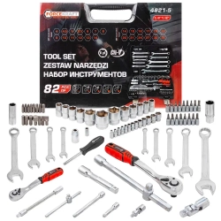 Набор инструментов 82пр. 1/2'',1/4''(6гр.)(4-32мм) Profi FORCEKRAFT FK-4821-5