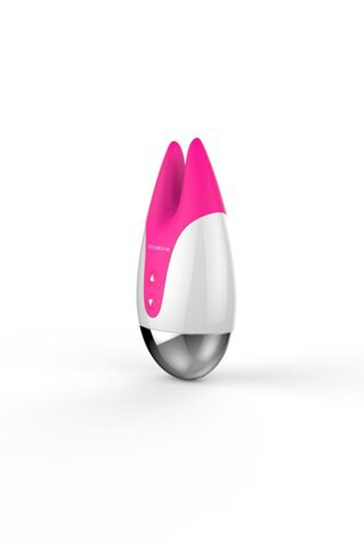 Вибратор для стимуляции клитора FiFi (Цвет: розовый с белым)