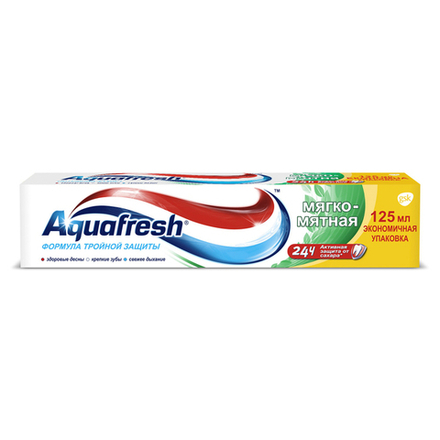 Зубная паста Aquafresh Мягко-мятная, 125 мл