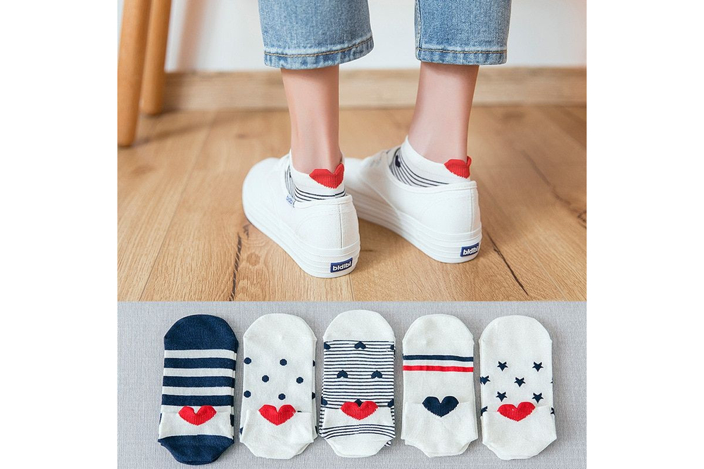 Носки Funfur Love в наборе 5 пар