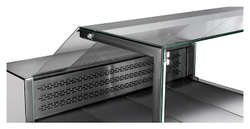 Витрина холодильная CRYSPI Gamma Quadro 1500 LED (без агрегата, без боковин)