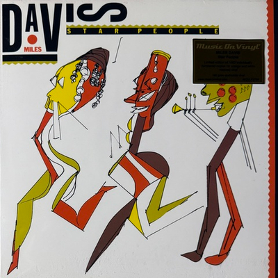 Miles Davis ‎– Star People (Голландия 2024г.) Orange/White