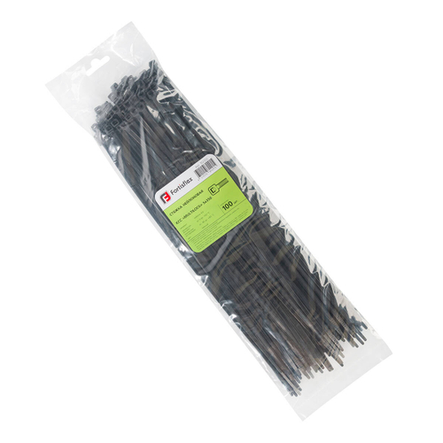 Стяжка нейлоновая КСС «MULTILOCK» 5х350 (черн) (100шт) Fortisflex