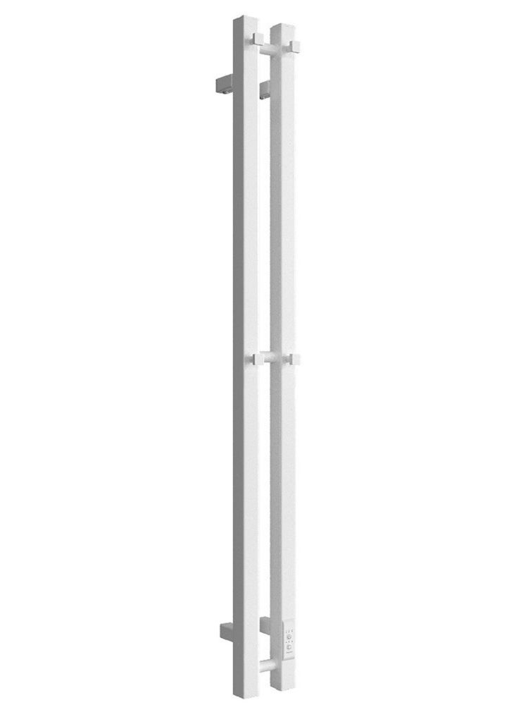 Полотенцесушитель электрический ДВИН X-2 Plaza neo 120/8 (К диммер квадрат Белый)