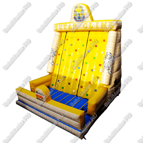 Коммерческий надувной скалодром "Тутанхамон"