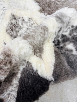 Ковер шкура натуральная овчина меховой