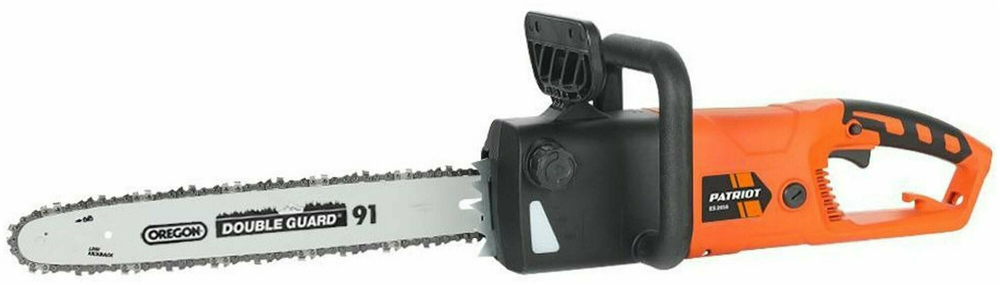 Пила цепная электрическая PATRIOT ES, 2000Вт, шаг цепи 3/8", длина шины 40см, плавный пуск