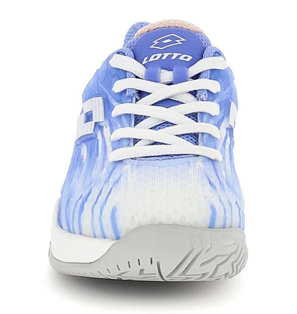 Детские теннисные кроссовки Lotto Mirage 200 II PRT ALR JR - serenity blue/all white/perfume rose