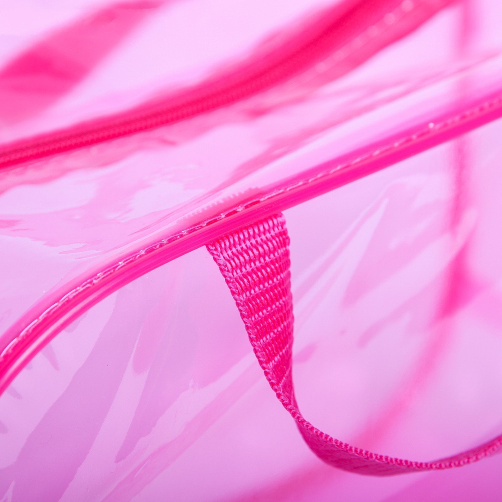 4697525 Сумка в роддом 23х32х17, цветной ПВХ, цвет розовый