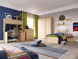 Кровать "Элана" 900 дуб сонома