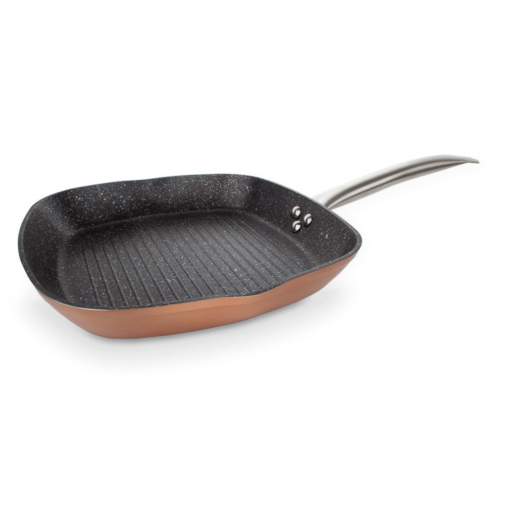 Сковорода гриль 28см Ibili Natura Copper Испания