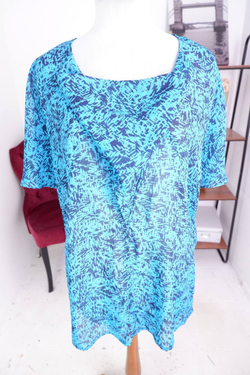 Блузка Glance приятная к телу, маркировка 164-100-108, визуально на 50 размер